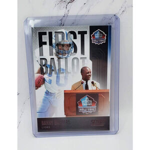 2022 #FB-BS Barry Sanders Panini Score Football First Ballot Hall of Fame